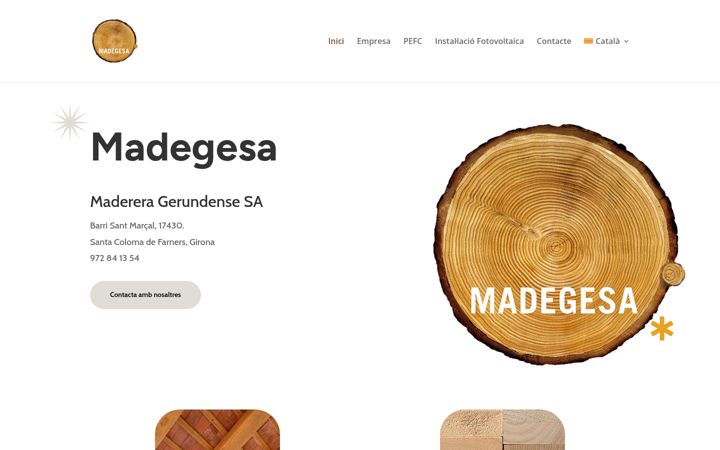 Screenshot of madegesa.es