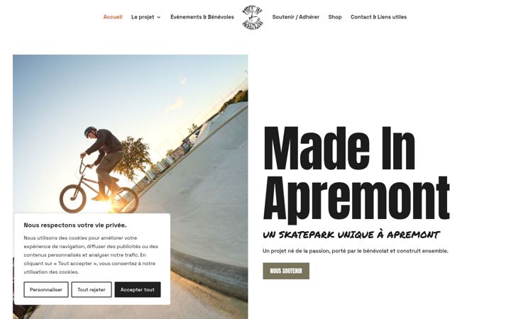 Screenshot of madeinapremont.fr