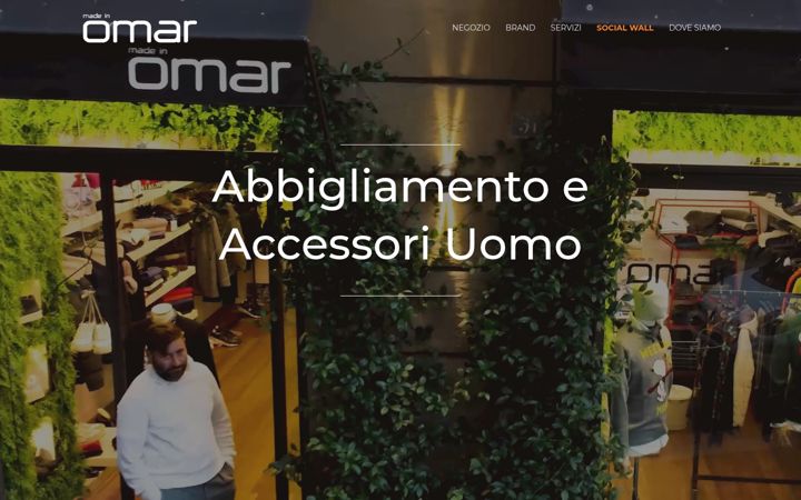 Screenshot of madeinomar.it