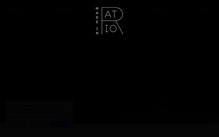 Screenshot of madeinratio.com