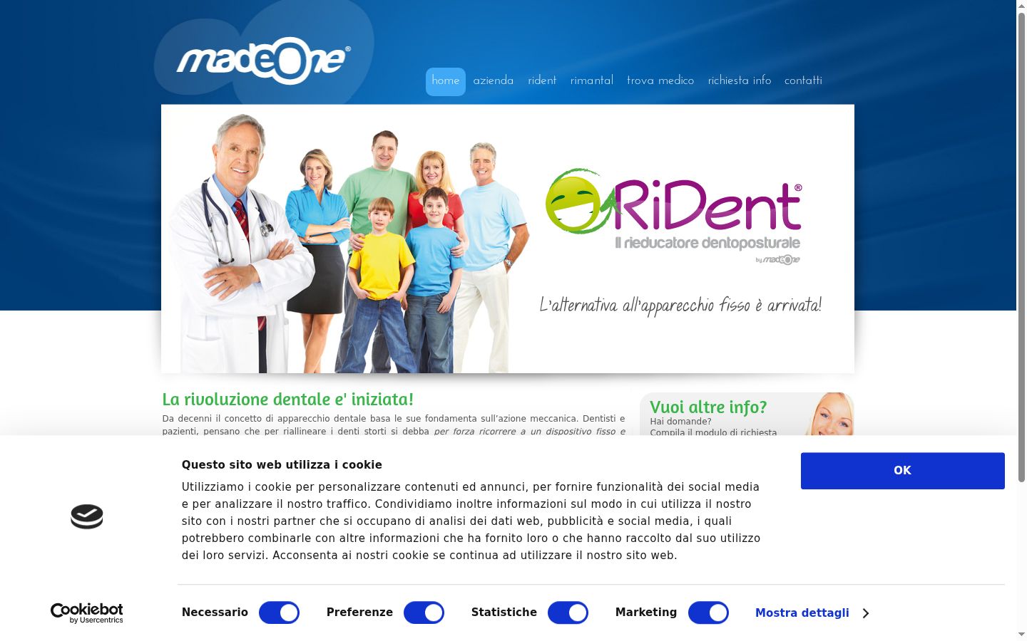 Sutikimo reklamjuostės, rodytos prieš bet kokią sąveiką, ekrano kopija