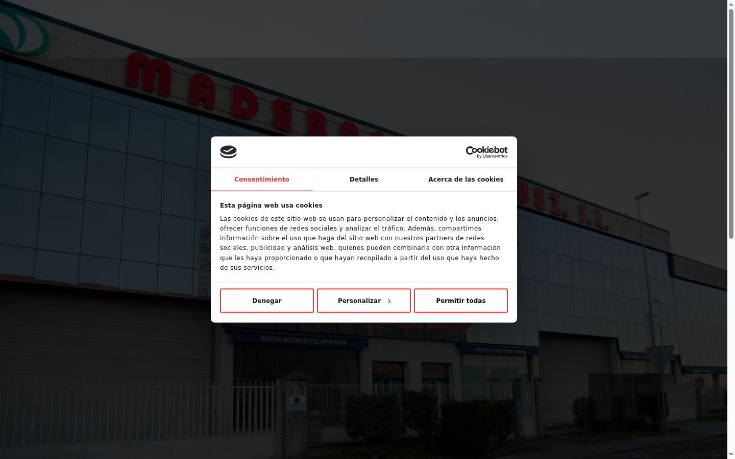 Snímek obrazovky baneru souhlasu zobrazeného před jakoukoli interakcí