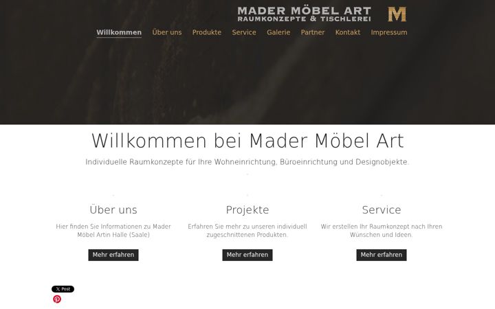 Posnetek zaslona madermoebelart.de