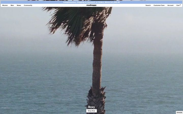 Screenshot του madhappy.com