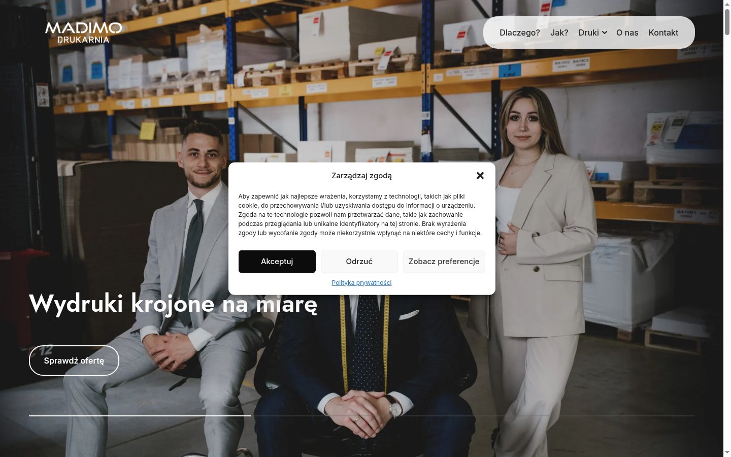 Sutikimo reklamjuostės, rodytos prieš bet kokią sąveiką, ekrano kopija