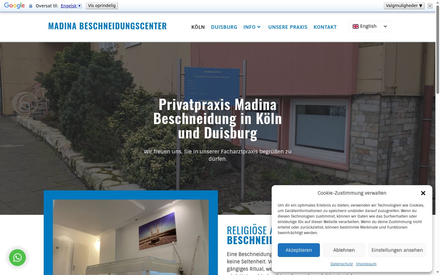 Sutikimo reklamjuostės, rodytos prieš bet kokią sąveiką, ekrano kopija