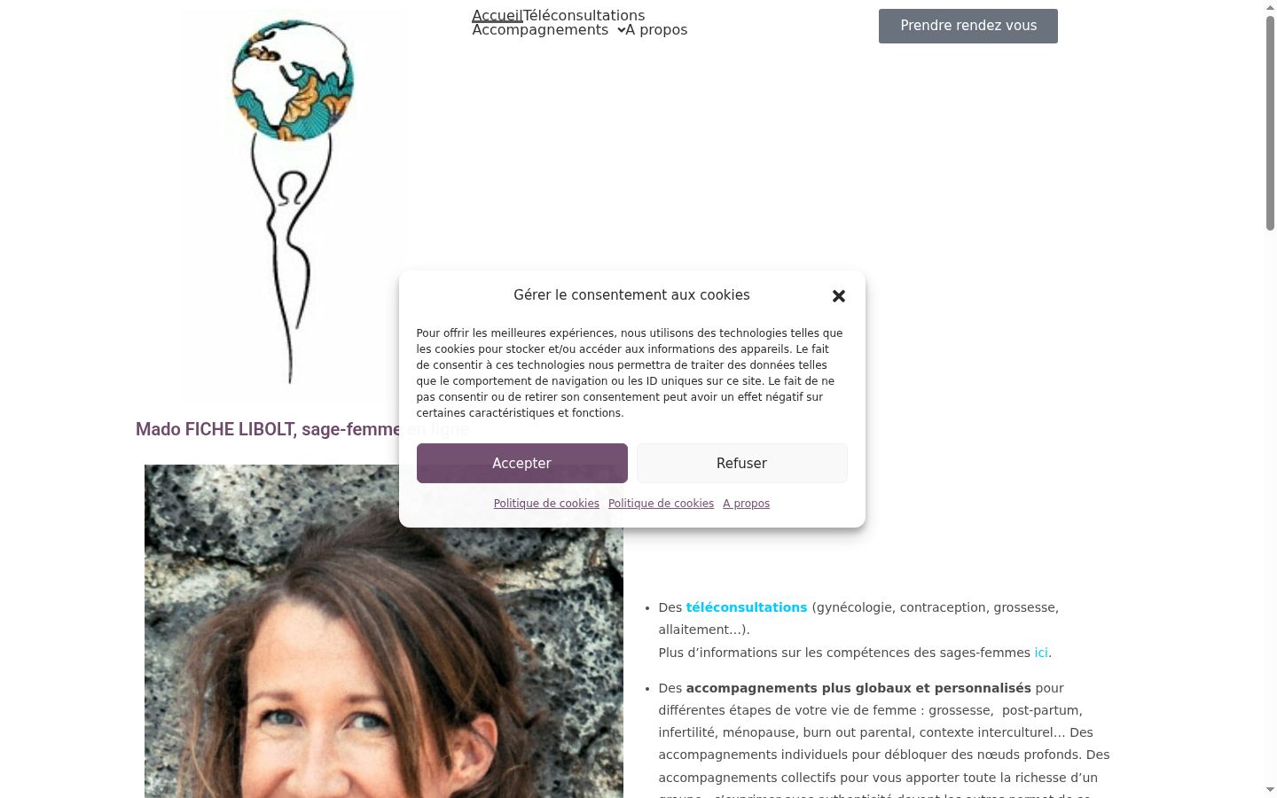 Kuvakaappaus suostumusbannerista, joka näytettiin ennen mitään vuorovaikutusta