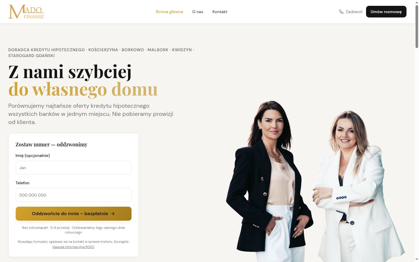 Zrzut ekranu banera zgody wyświetlanego przed jakąkolwiek interakcją