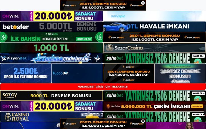 Screenshot of madridbetadresi.com