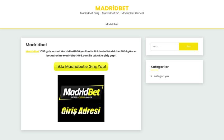 Screenshot of madridbetz.com