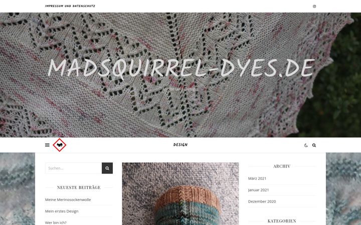 Screenshot of madsquirrel-dyes.de