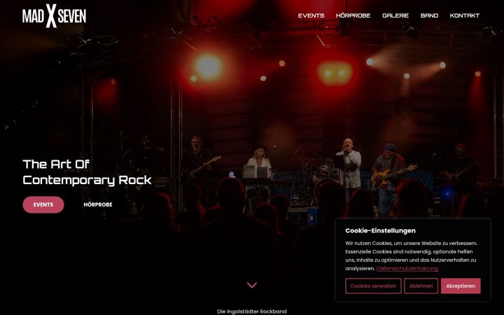 Screenshot of madxseven.de