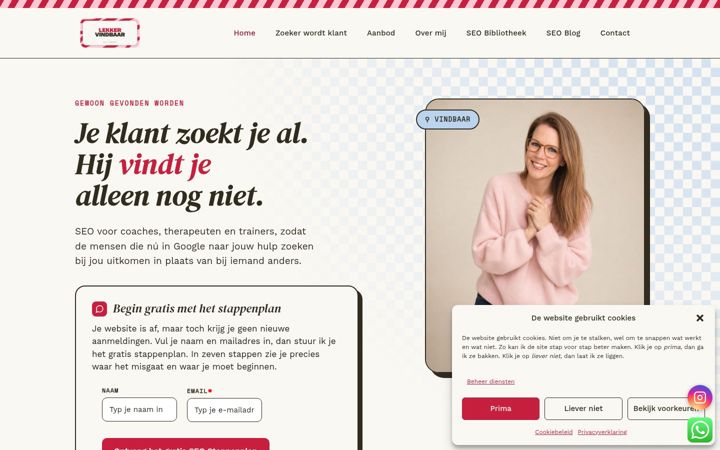 Screenshot of madyhuisman.nl
