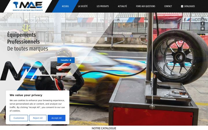 Screenshot of mae-fr.com