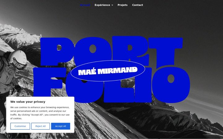 Screenshot of mae-mirmand.fr