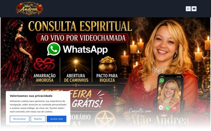 Screenshot of maeandrea.com