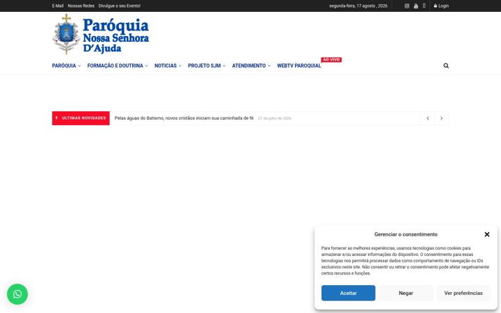 Screenshot of maedajuda.com.br