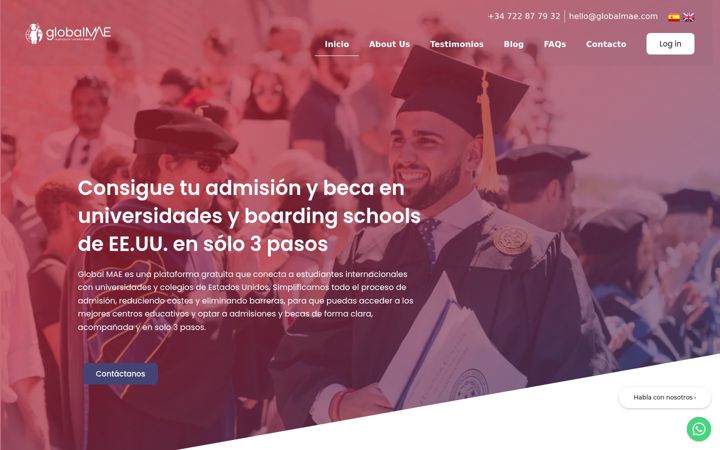 Screenshot of maeducation.net