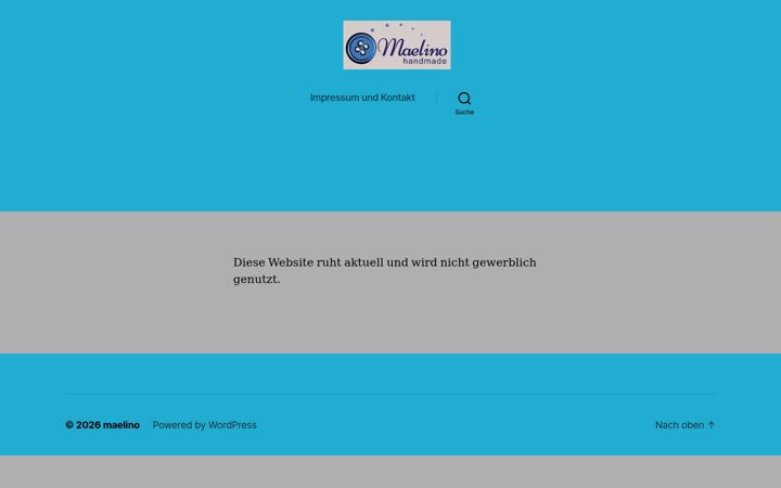 Screenshot of maelino.de