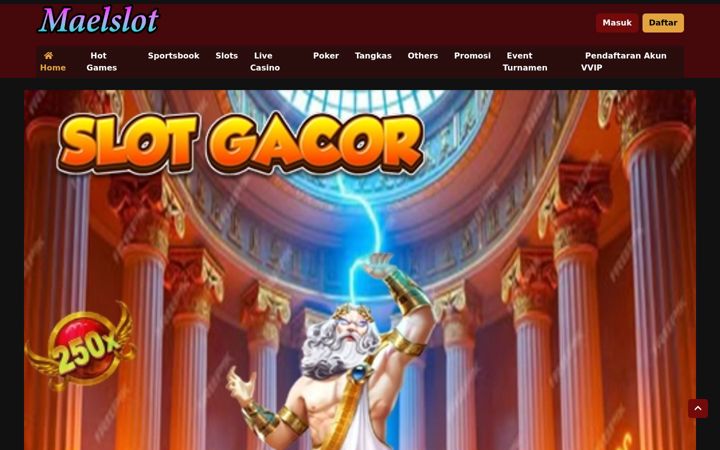 Screenshot of maelslot.com