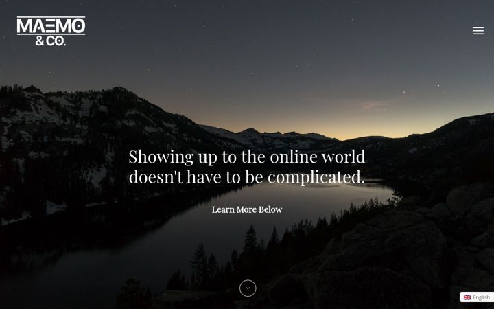 Screenshot of maemoco.com