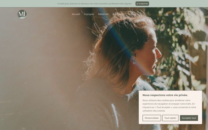 Screenshot of maerajanin.fr