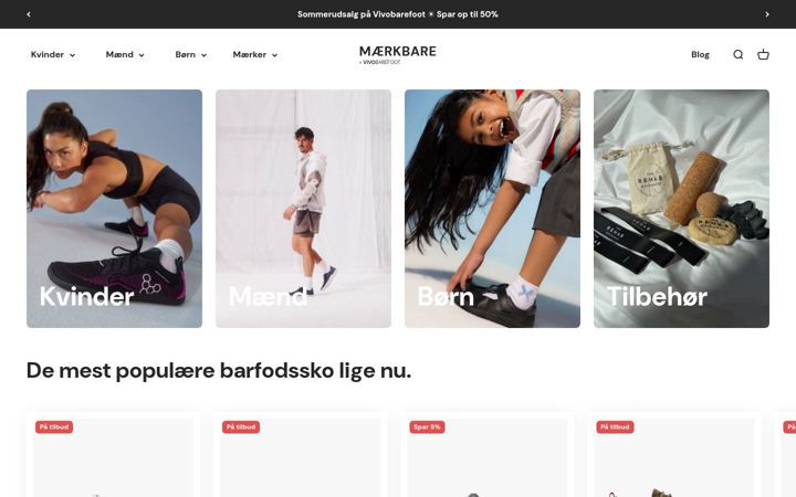 Screenshot of maerkbare.dk