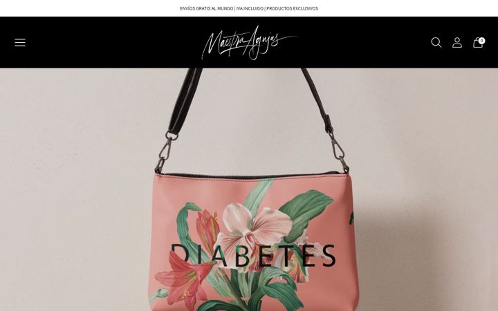 Screenshot of maestragujas.es
