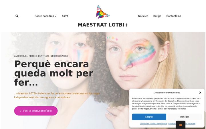 Screenshot of maestrat-lgtbi.es