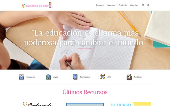 Screenshot of maestricadebarrio.com