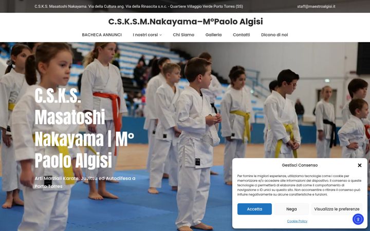 Screenshot of maestroalgisi.it