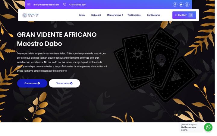 Screenshot of maestrodabo.com