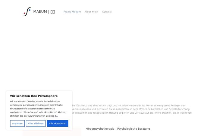 Screenshot of maeum.ch