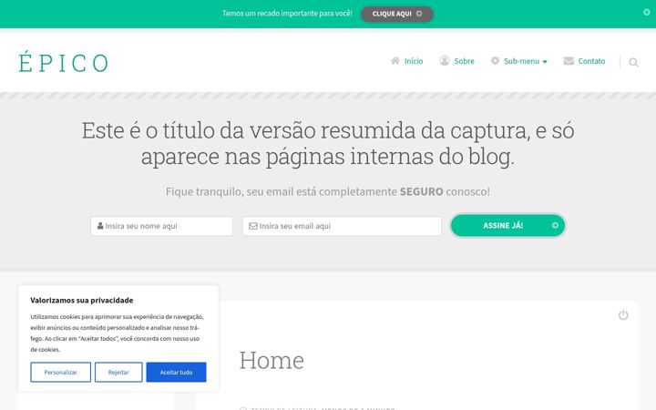 Screenshot of mafaldamartins.com.br