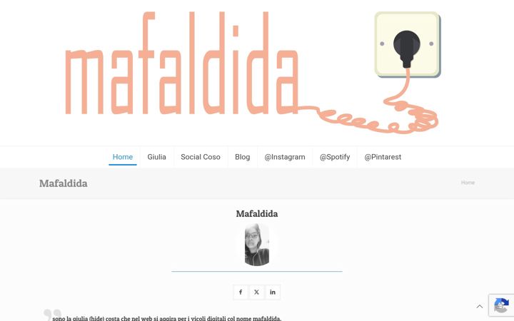 Screenshot of mafaldida.com