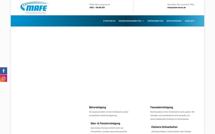 Screenshot of mafe-bonn.de