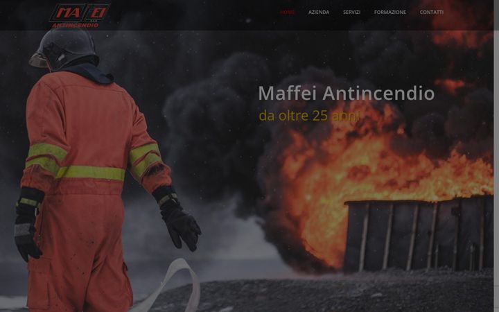 Screenshot of maffeiantincendio.it