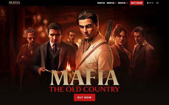 Screenshot of mafiagame.com