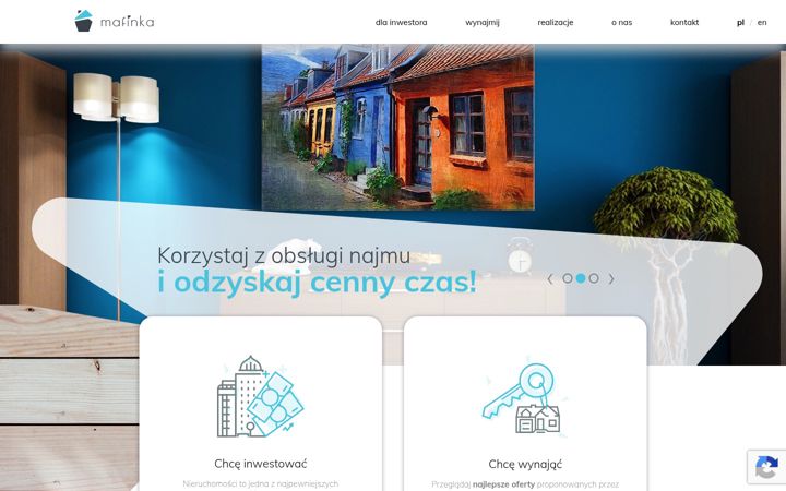 Screenshot of mafinka.pl