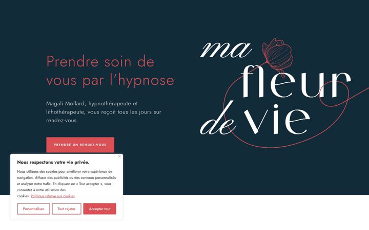 Screenshot of mafleurdevie.ch