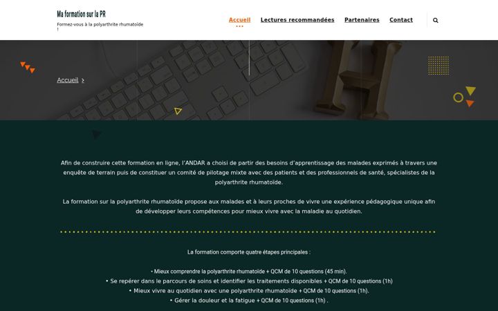 Screenshot of maformationsurlapr.org