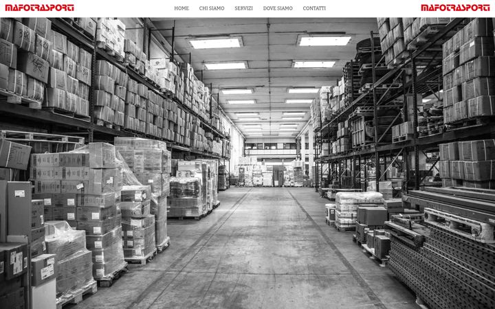 Screenshot of mafotrasporti.it