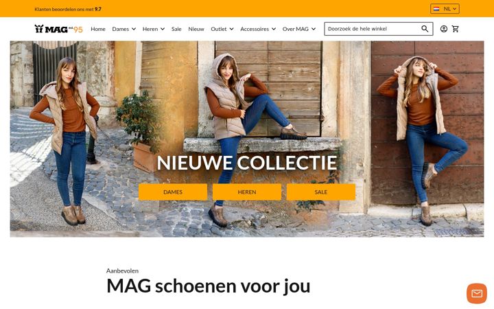 Screenshot of mag.nl