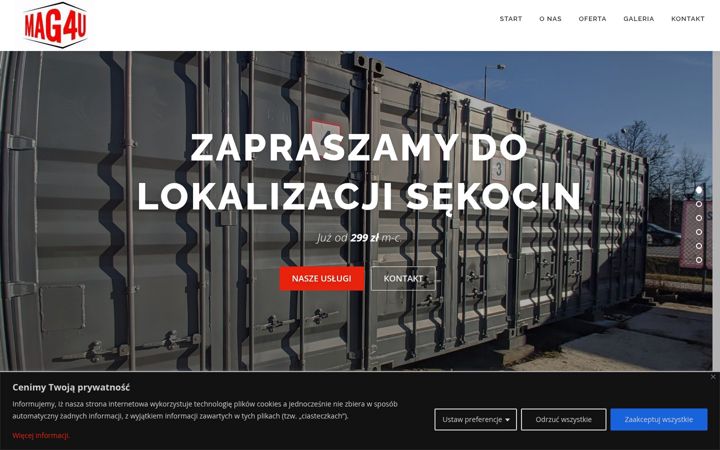 Screenshot of mag4u.pl