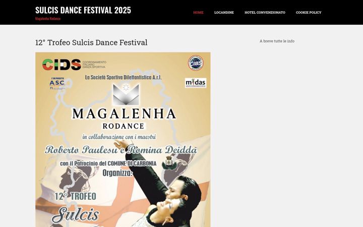 Screenshot of magalenharodance.it