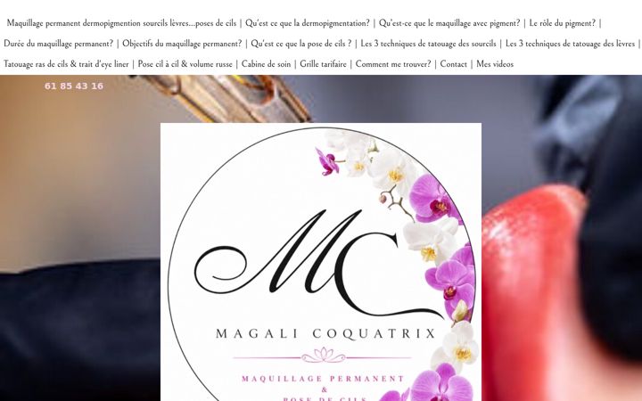 Screenshot of magalicoquatrix.com
