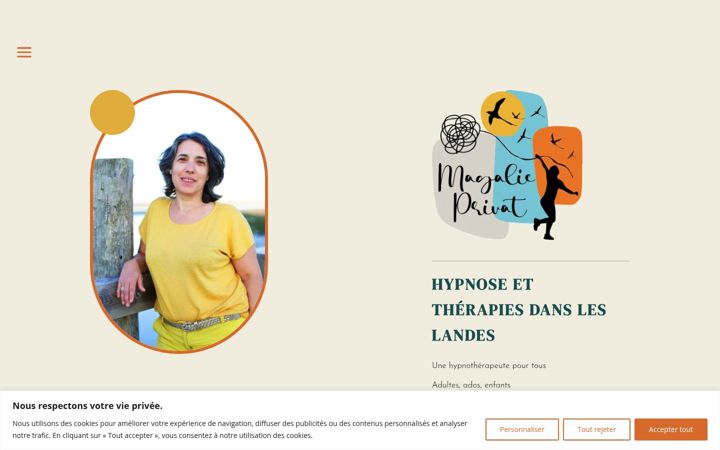 Screenshot of magalie-privat.com