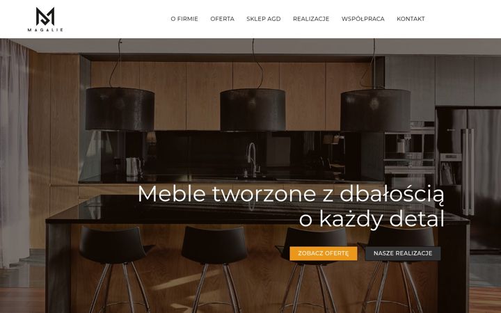 Screenshot of magalie.com.pl