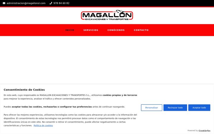 Screenshot of magallonsl.com
