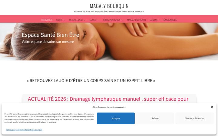 Screenshot of magalybourquin.ch
